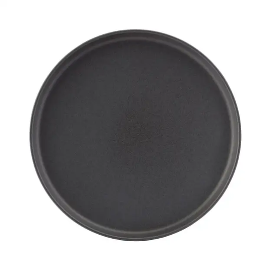 Pico Black Coupe Plate - 17.5cm