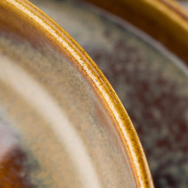 Murra Toffee Coupe Plate 12" (30cm)