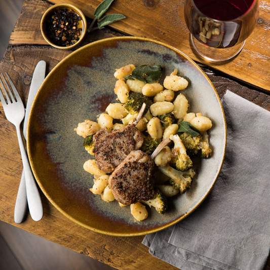 Murra Toffee Coupe Plate 12" (30cm)