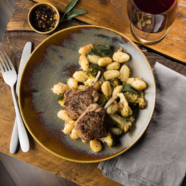 Murra Toffee Coupe Plate 9" (23cm)