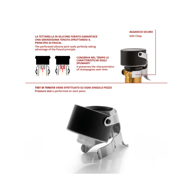 Ghidini Champagne Stopper