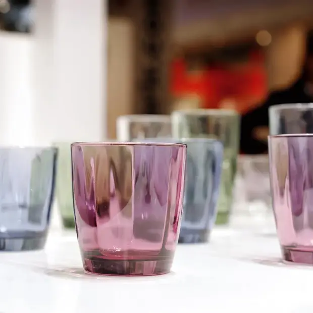Bormioli Rocco Pulsar Purple Water Glasses - 310ml - Set of 6