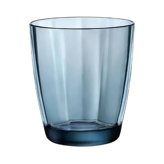 Bormioli Rocco Pulsar Double Old Fashioned Glasses Blue - 390ml - Set of 6