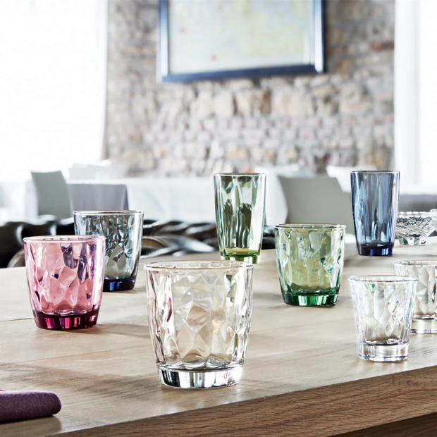 Bormioli Rocco Pulsar Purple Highball Glasses - 470ml - Set of 6