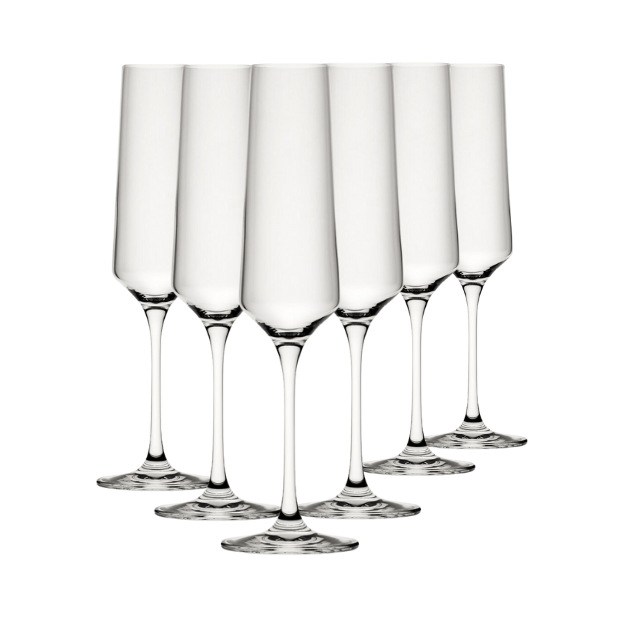 Murray Champagne Glasses - 220ml - Set of 6