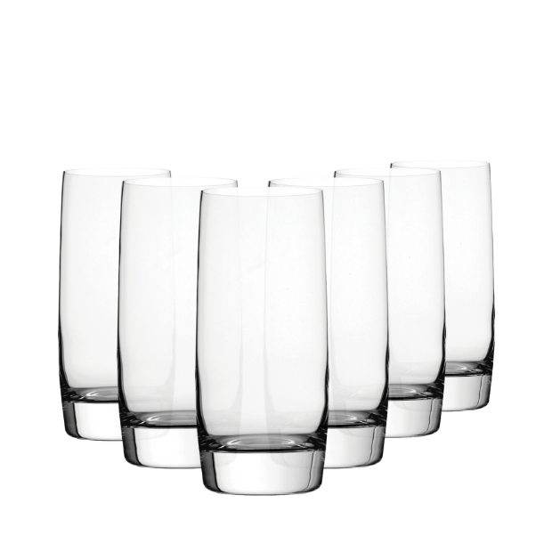 Rocks B Long Drink Glasses - 355ml - Set of 6