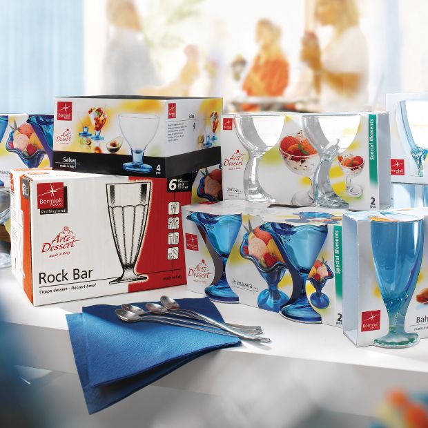 Bormiol Rocco Fortuna Dessert Glasses - 320ml - Set of 2