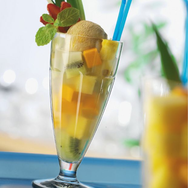 Bormioli Rocco Rock Bar Coppa Desert Glasses - Set of 6