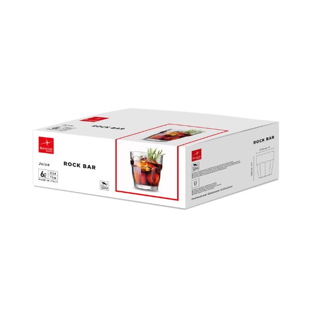 Bormioli Rocco Rock Bar Cooler Glasses - 478ml - Set of 6