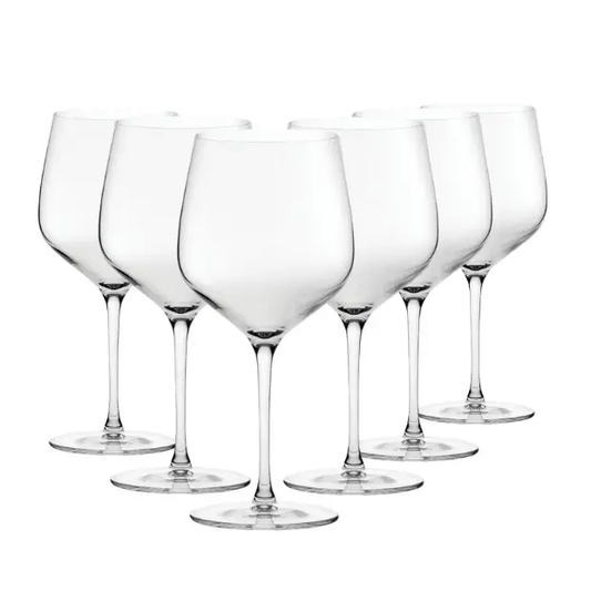 Refine Burgundy Wine Glasses - 625ml - Set of 6