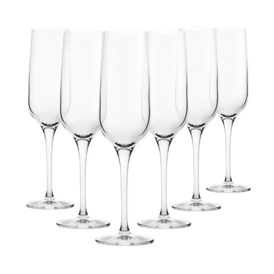 Refine Champagne Flutes - 200ml - Set of 6