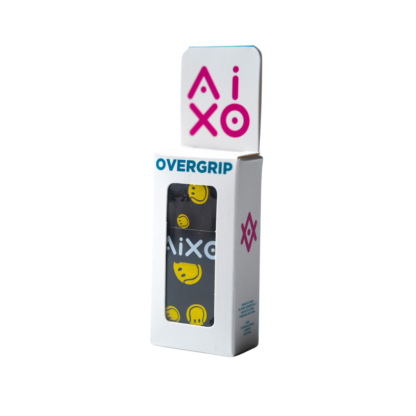 Aixo Smiley Ball Dry Overgrip Black