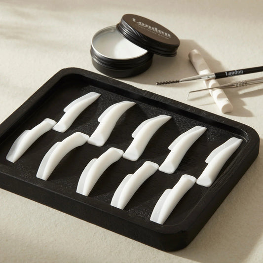 Adhesive Free Lash Lifting Shields - White