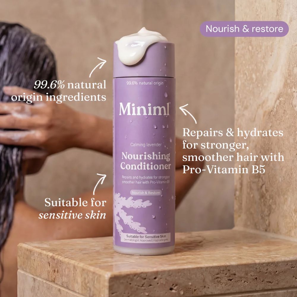 Nourish Conditioner 400ml | Lavender & Chamomile for Damaged Hair