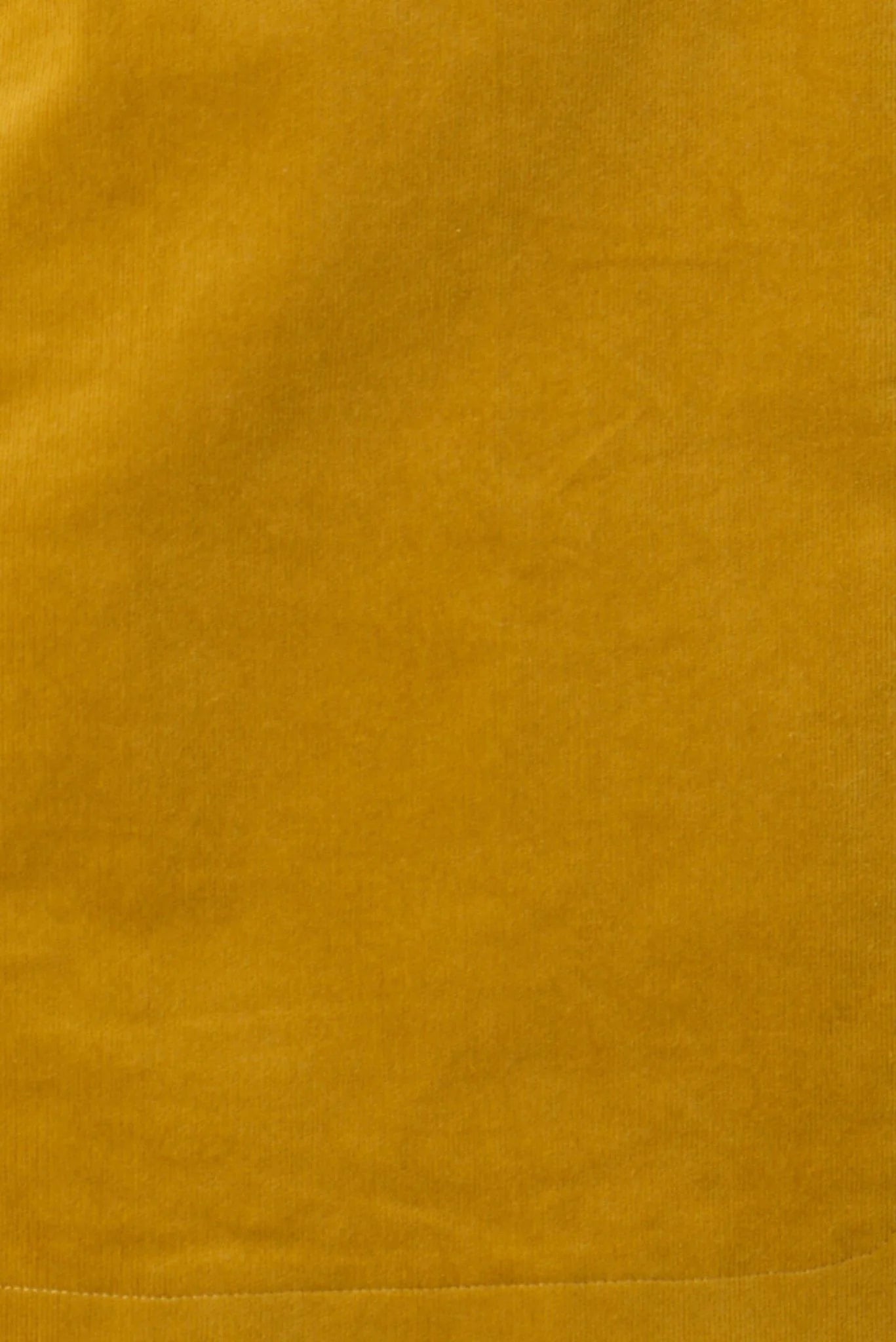 Ria Babycord A-Line Mini Skirt - Mustard