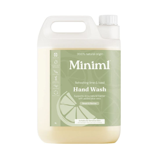 Uplifting Lime & Basil Hand Soap – 5L Refill Gel Cleanser