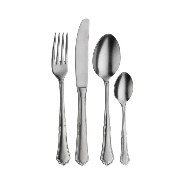 Pintinox Settecento Table Fork - Stone Washed