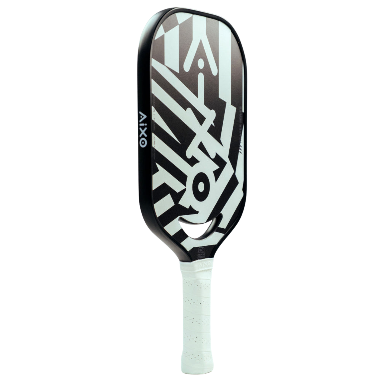 Aixo P14C Reaper Series Chaos Camo 18K Raw Carbon Pickleball Paddle