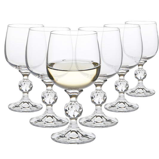 Claudia Crystalite Wine Glasses - 190ml - Set of 6