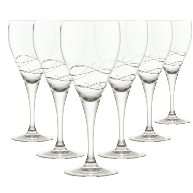 Turing Crystalite Wine Glasses - 280ml - Set of 6