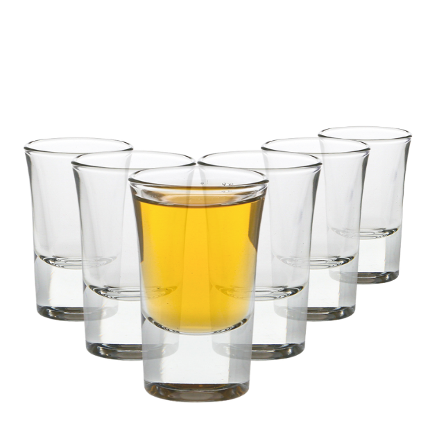 Conical Shot Glasses - 35ml - Set of 6