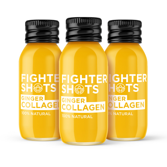Ginger + Marine Collagen 3,000mg, 12 x 60ml