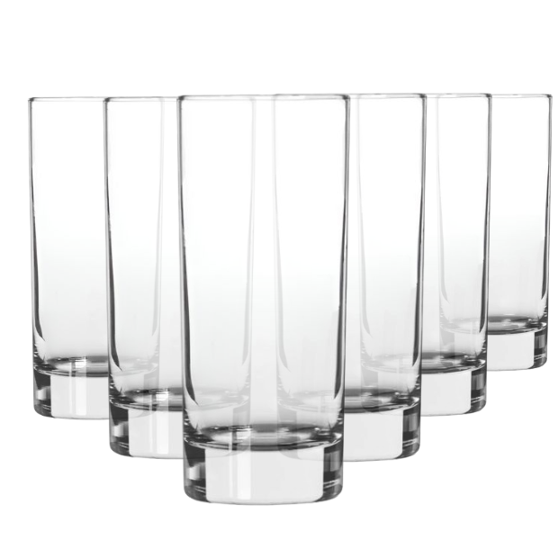 Bar Line Highball Glasses - 290ml - Set of 6