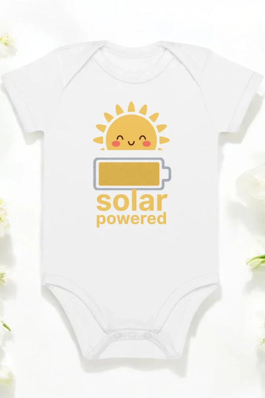 Solar Powered Bodysuit in White