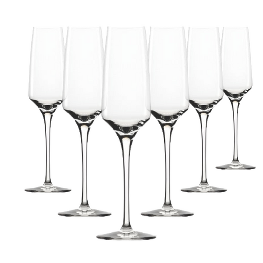 Stolzle Experience Champagne Flutes - 190ml - Set of 6