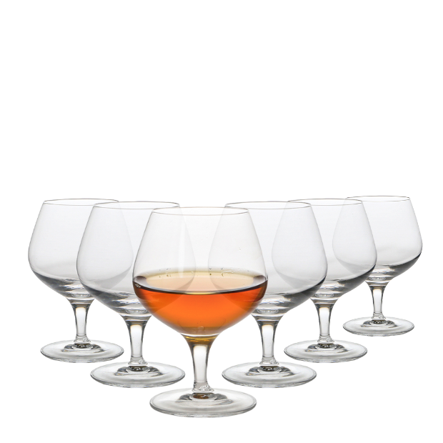 Luigi Bormioli Brandy Glasses - 230ml - Set of 6