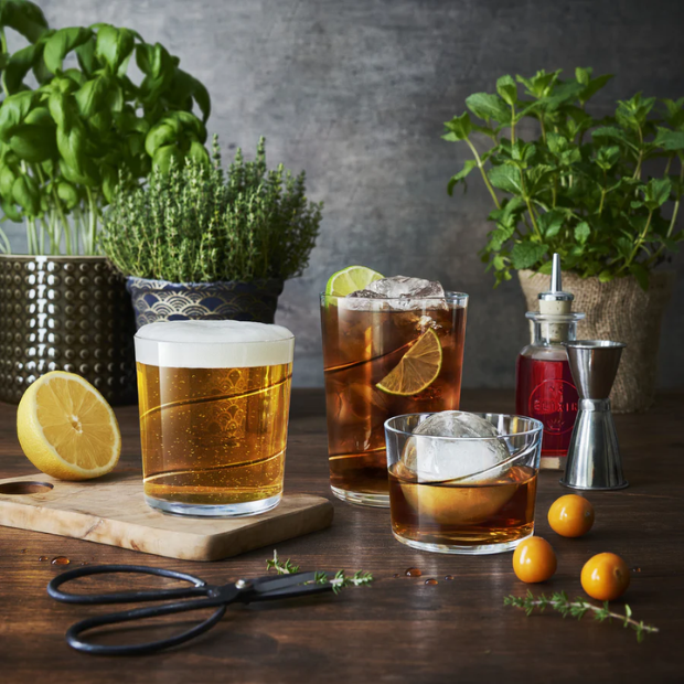 Bormioli Rocco Swirl Maxi Glasses - Set of 12