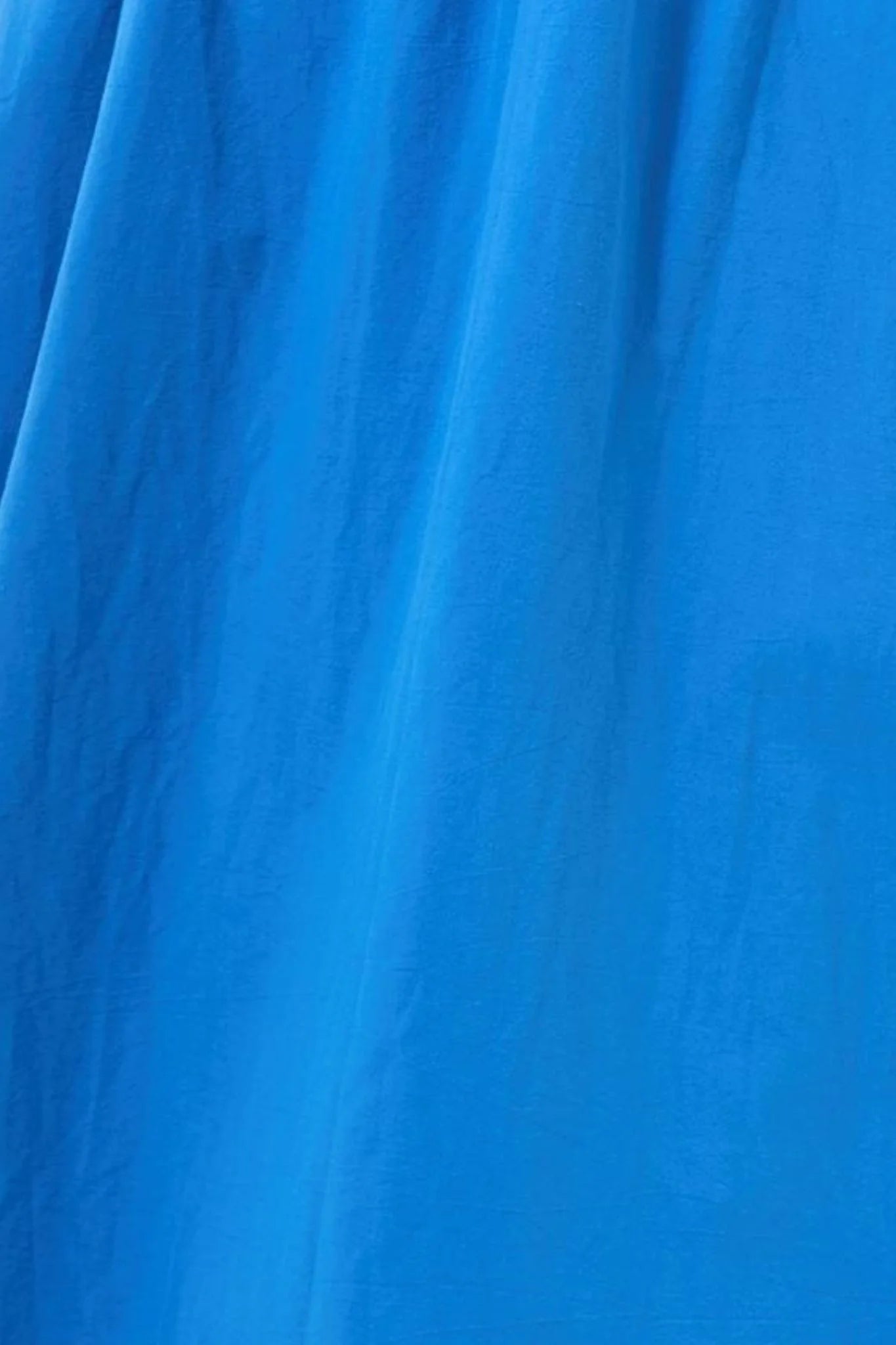 Zoeline Recycled Cotton Midaxi Skirt - Blue