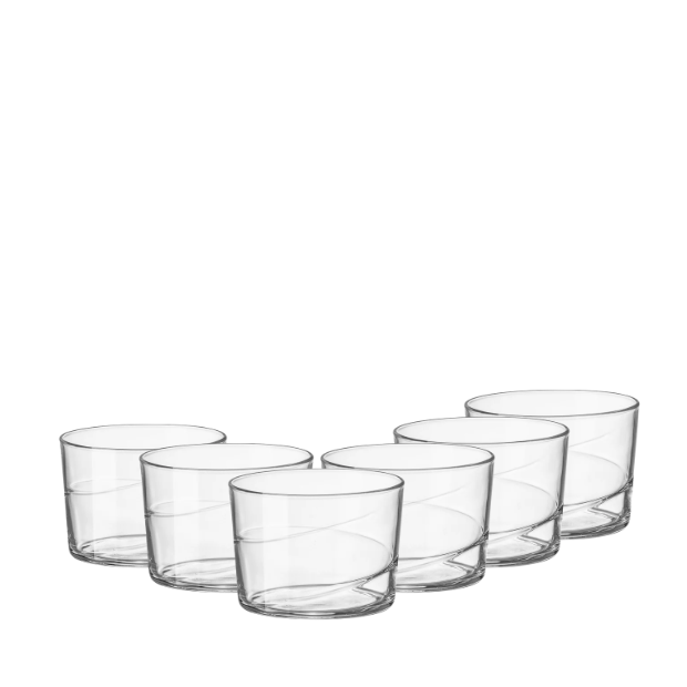Bormioli Rocco Swirl Mini Glasses - Set of 6