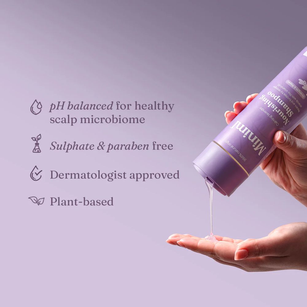 Nourish Shampoo 400ml | Lavender & Chamomile for Damaged Hair