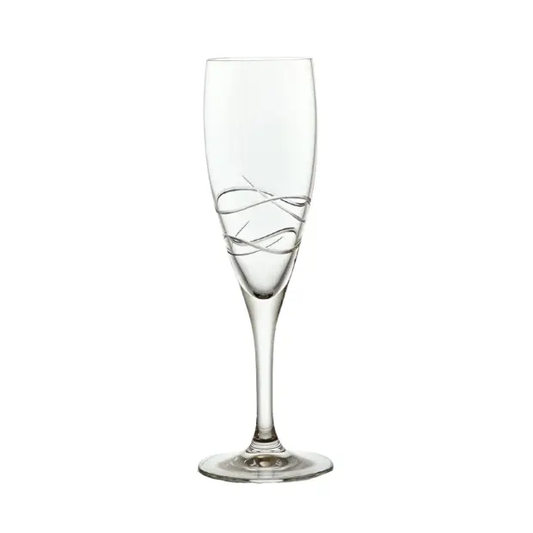 Crystalite Champagne Flutes - 180ml - Set of 6