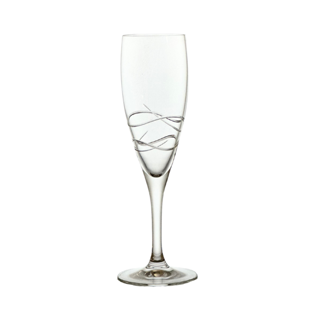 Crystalite Champagne Flutes - 180ml - Set of 6