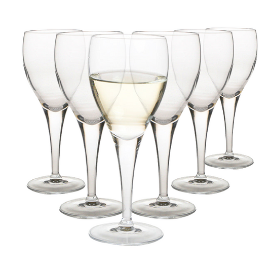 Luigi Bormioli Crystalite Wine Glasses - 290ml - Set of 6