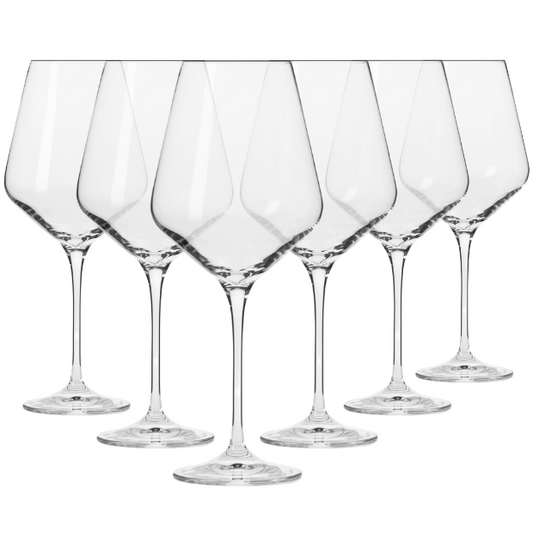 Krosno Avant-Garde Wine Glasses - 390ml - Set of 6