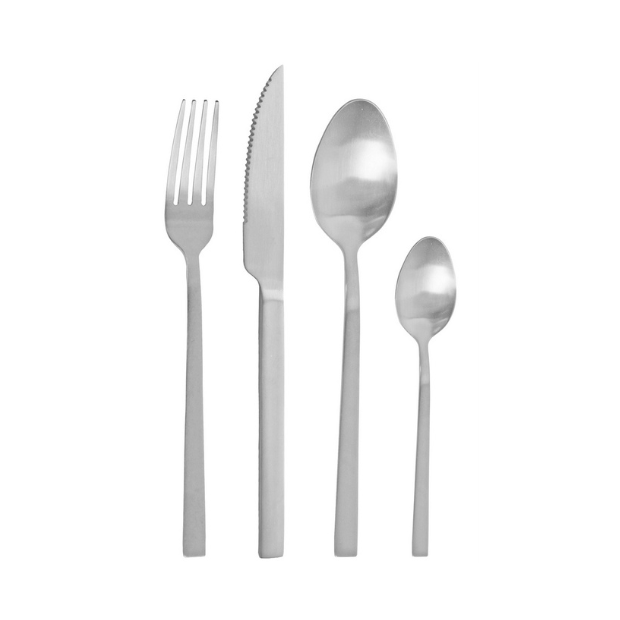 Pintinox Duke Satin Steel Cutlery Set - 24 Piece