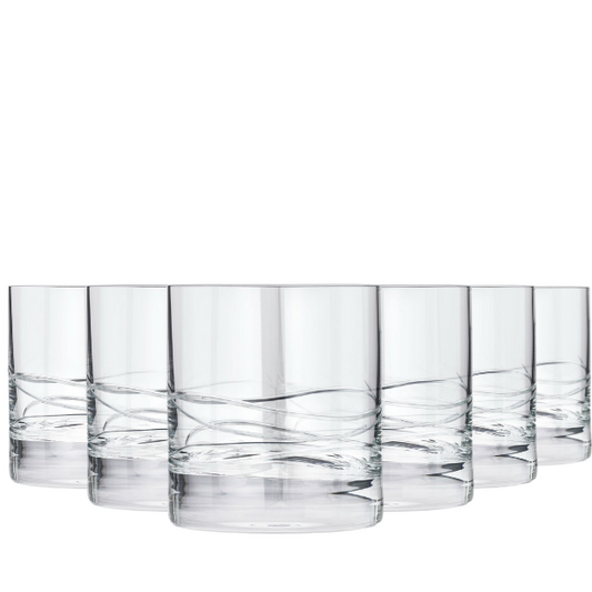 Crystalite Whisky Tumblers - 310ml - Set of 6
