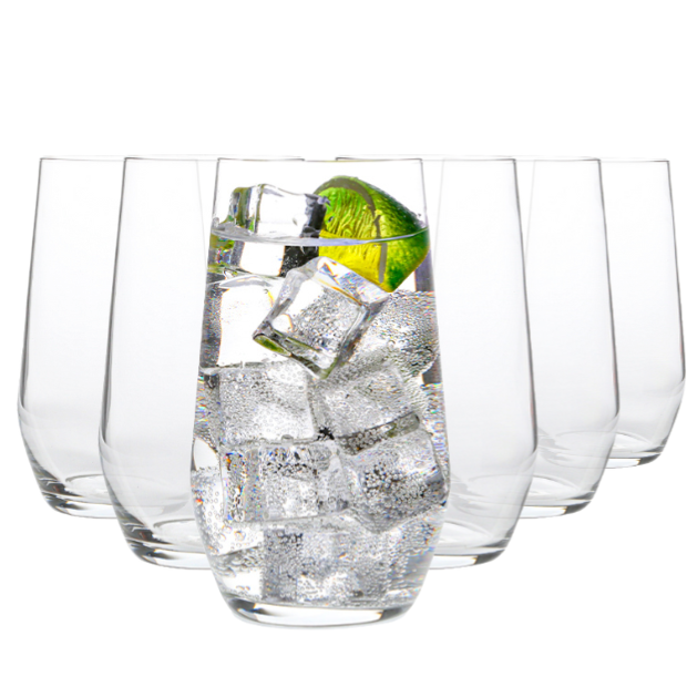 Bormioli Rocco Electra Highball Glasses - 390ml - Set of 6