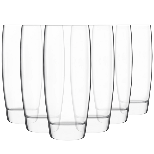 Luigi Bormioli Highball Glasses - 310ml - Set of 6