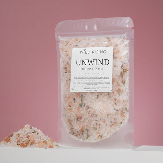Unwind - Chamomile and Neroli Bath Salts 125g