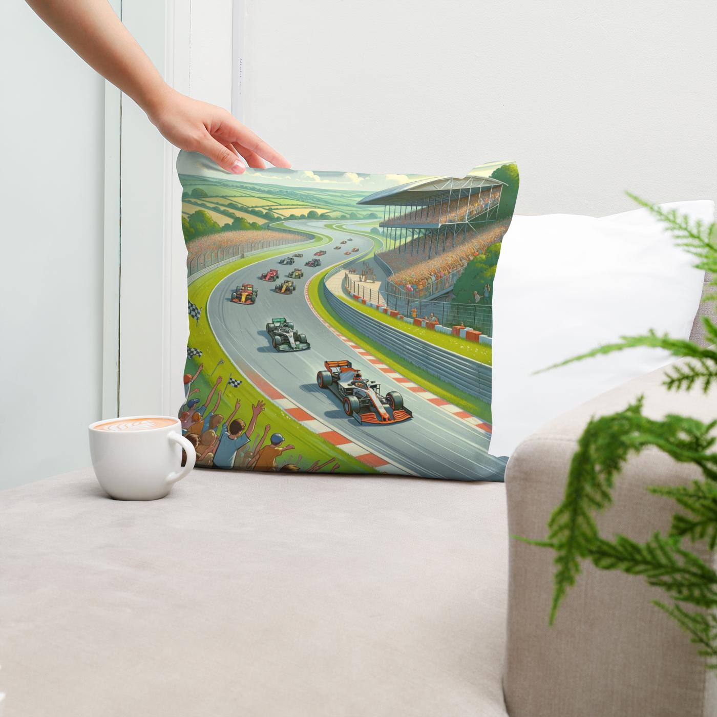 Speedway Adventure Cotton Cushion