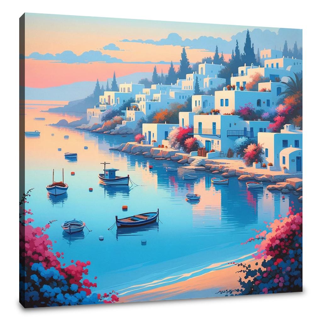 Mediterranean Dawn Canvas