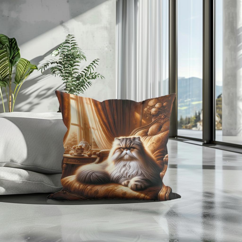 Persian Elegance Cotton Cushion