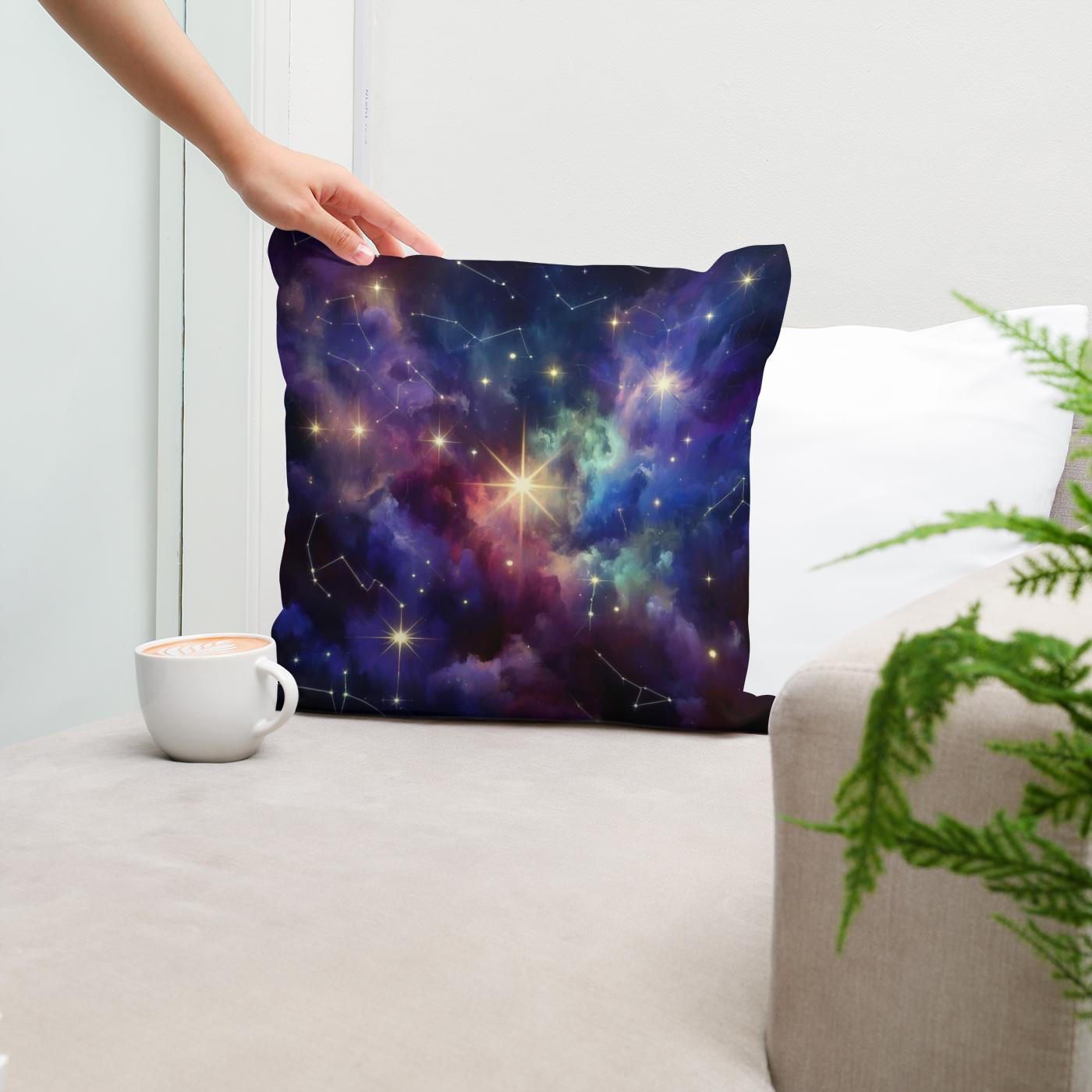 Celestial Harmony Cotton Cushion