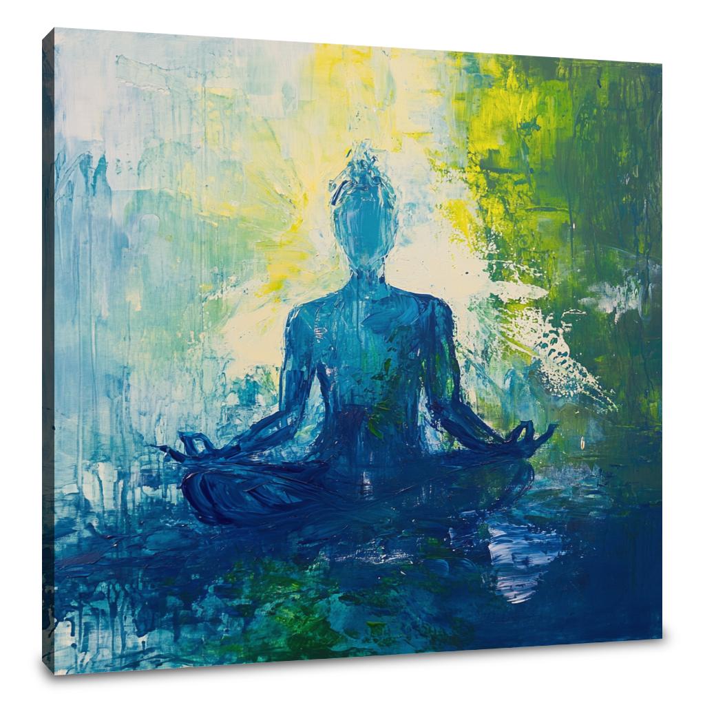 Mindfulness Meditative Canvas