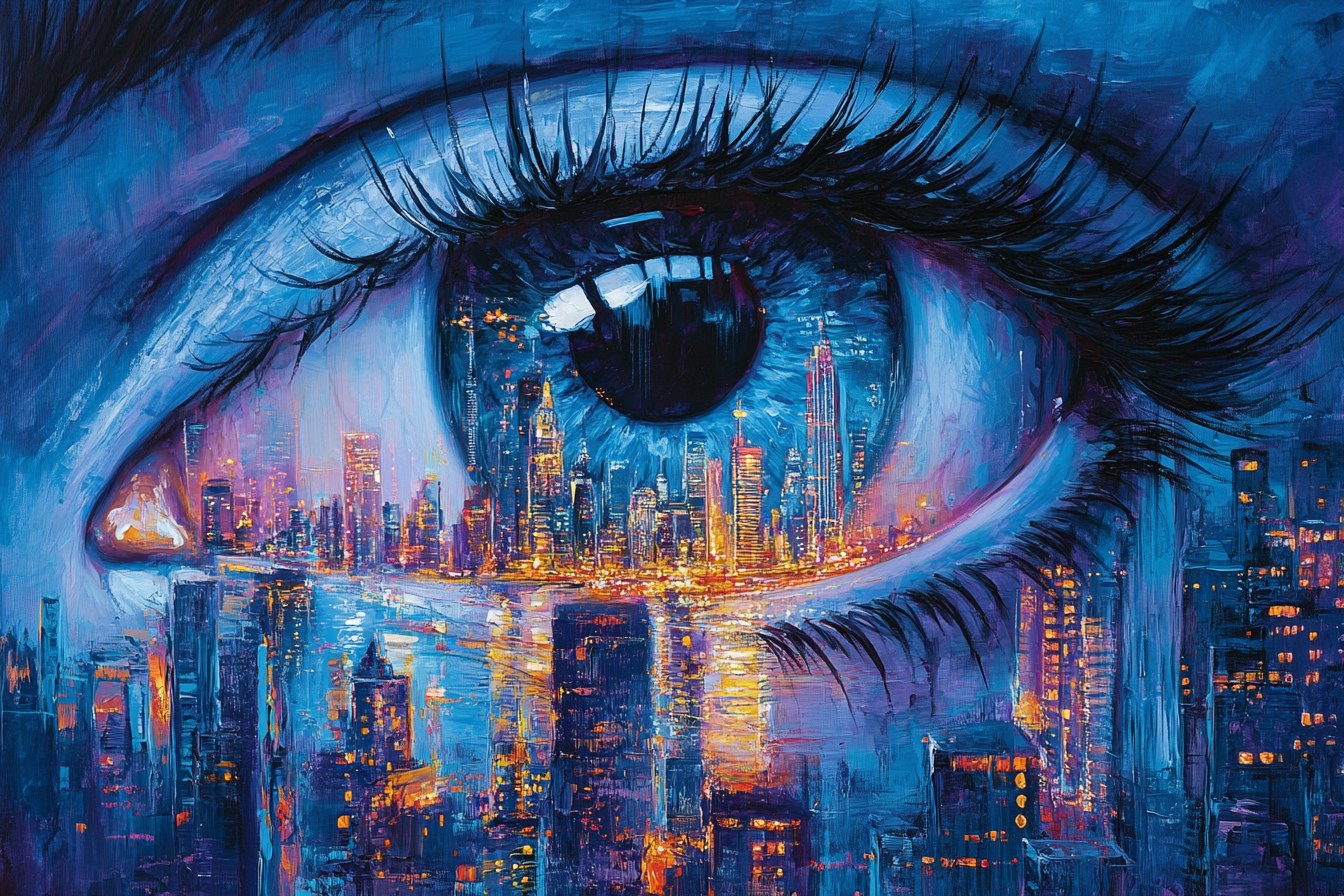 Urban Reflection Blanket