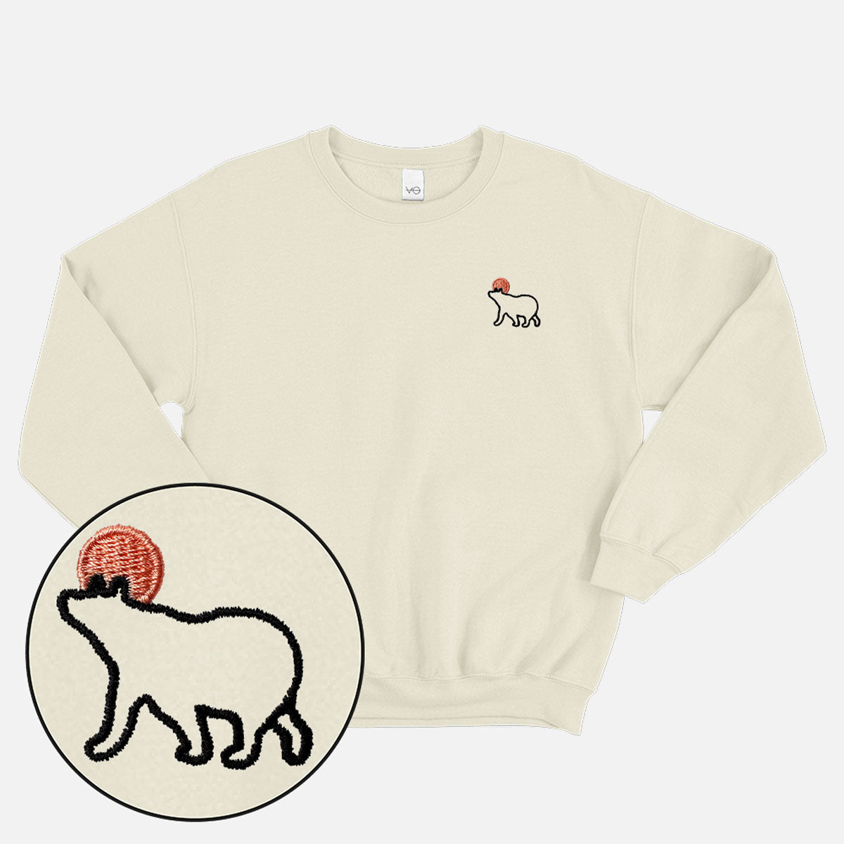 Ursa Embroidered Sweatshirt (Unisex)